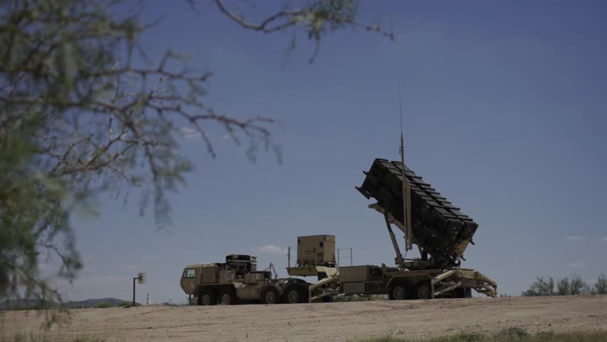 US Army Conduct a Patriot Missile live fire exercise.