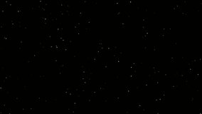 Abstract animated background featuring glowing golden particles falling across a black background, resembling stars or glitter. Perfect for festive intros, luxury presentations, celebration videos, ni - Powered by Shutterstock - Get 15% off with code: PIKWIZARD15