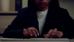 Close-up of businessman using touchscreen interface with digital dashboard overlay, showing interactive charts, performance data, and smart analytics - Powered by Shutterstock - Get 15% off with code: PIKWIZARD15