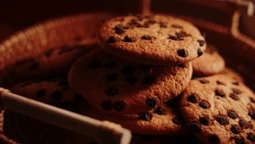 Warm chocolate chip cookies baked to perfection in a cozy kitchen setting - Powered by Shutterstock - Get 15% off with code: PIKWIZARD15