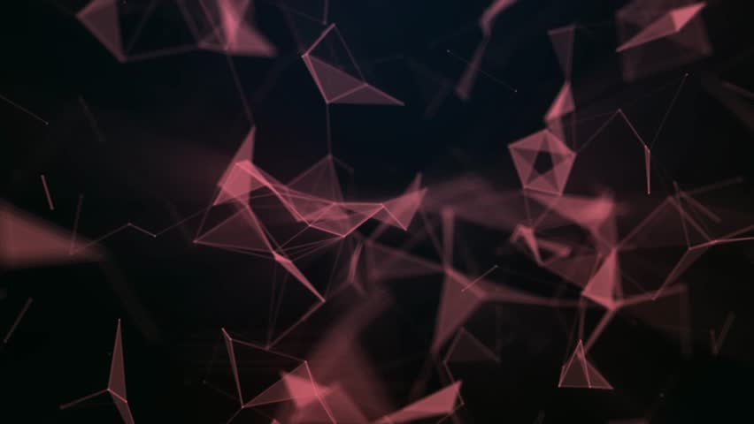 dark blue plexus lines and dots connection motion.Plexus background of blue glowing lines.Digital technology, network connection futuristic visualization