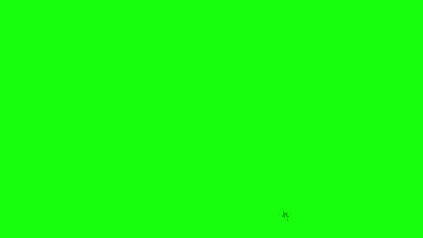 Love My Family Text Animation 4K Video with Green Screen Background Suitable for Greeting Intros and Family Celebrations