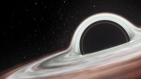 Black hole with glowing disk spinning in the space. - Powered by Shutterstock - Get 15% off with code: PIKWIZARD15