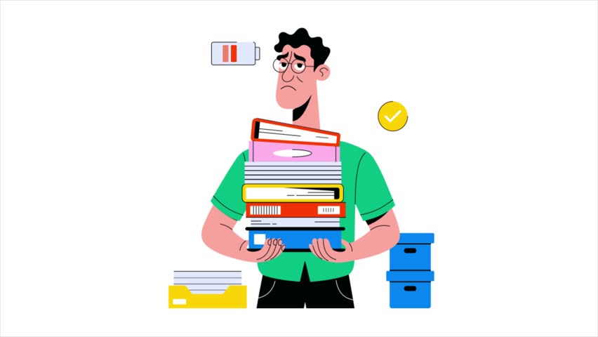 File Balancing Animation MP4 File