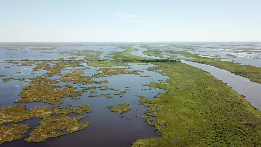 Delacroix Island and Shell Beach in St. Bernard Parish Louisiana