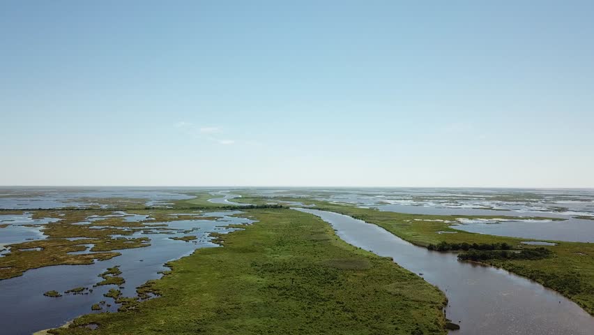 Delacroix Island and Shell Beach in St. Bernard Parish Louisiana