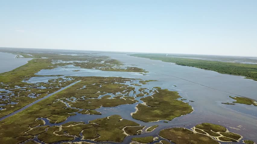 Delacroix Island and Shell Beach in St. Bernard Parish Louisiana