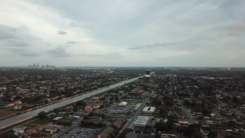 Lake Pontchartrain in New Orleans Louisiana