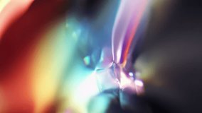 Soft chromatic blur with prismatic rainbow light leaks, cyan and magenta transitions, distorted VHS glow, subtle iridescent gradients and fluid holographic textures in abstract motion - Powered by Shutterstock - Get 15% off with code: PIKWIZARD15