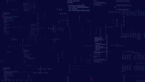 Opening interface spawning glowing frames streaming code, sliding, pulsing, clustering into grid. Technology, cybersecurity, biometric, data visualization, digital, futuristic, abstraction - Powered by Shutterstock - Get 15% off with code: PIKWIZARD15