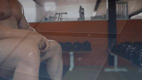 Shirtless lifter initiating bench press by lifting weights onto legs, pressing chest in gym workout. Strength, fitness, bodybuilding, training, workout, athletic, power - Powered by Shutterstock - Get 15% off with code: PIKWIZARD15