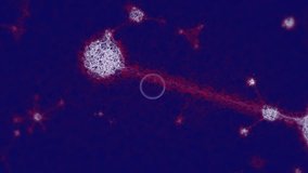 Starting chalk virus bacteria doodles scattering forming protective bubble enclosing hygiene icons. Health, safety, prevention, risk, containment, hygiene, awareness - Powered by Shutterstock - Get 15% off with code: PIKWIZARD15