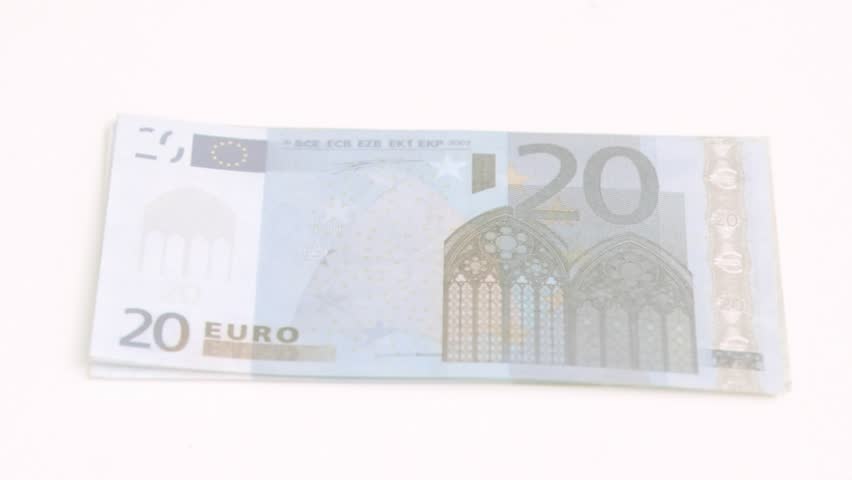 20 euro note appearing, dots tracing data, graph forming stacking and rotating showing growth. Financial, digital, modern, analytics, investment, data visualization, minimalist - Powered by Shutterstock - Get 15% off with code: PIKWIZARD15