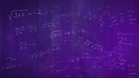 Upon purple gradient grid appearing orange and red bar pairs fading in visualizing data trends. Abstract, analytics, futuristic, infographic, technology, digital, professional - Powered by Shutterstock - Get 15% off with code: PIKWIZARD15