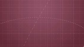 Virus icons entering grid, drifting inward and oscillating, then exiting revealing chalk formulas. Data visualization, scientific illustration, molecular structures, digital environment, biomedical - Powered by Shutterstock - Get 15% off with code: PIKWIZARD15