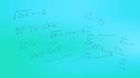 Bright grid starting parallax shifting while school icons remaining anchored for math visualization. Education, learning, school supplies, study, academic, e-learning, digital classroom - Powered by Shutterstock - Get 15% off with code: PIKWIZARD15