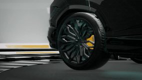 Automotive Design Wireframe And Render Of Luxury Car Wheel - Powered by Shutterstock - Get 15% off with code: PIKWIZARD15