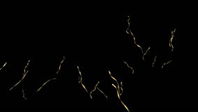 Golden Ribbons Falling 3D Celebration Particle Loop Transparent - Powered by Shutterstock - Get 15% off with code: PIKWIZARD15