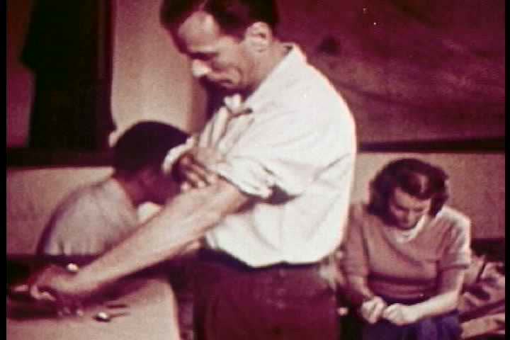 1950s - A woman shoots up on heroin and then engages in prostitution to support her habit in this 1951 drug prevention film.