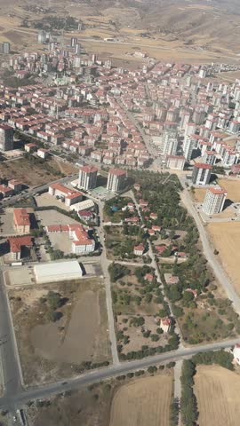 Video view of Ankara city from above