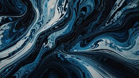 A mesmerizing seamless loop of an abstract fluid art or acrylic pour background. - Powered by Shutterstock - Get 15% off with code: PIKWIZARD15