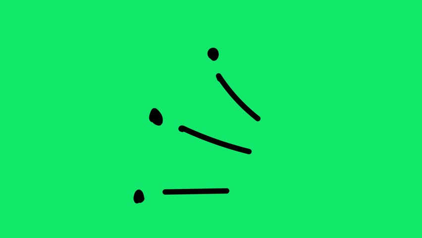 Doodles, Hand-Drawn Animated Shapes and Doodle Pack. Scribble Animation Bundle with Green Screen, video effects.
