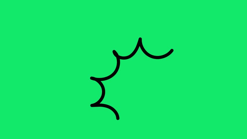 Doodles, Hand-Drawn Animated Shapes and Doodle Pack. Scribble Animation Bundle with Green Screen, video effects.