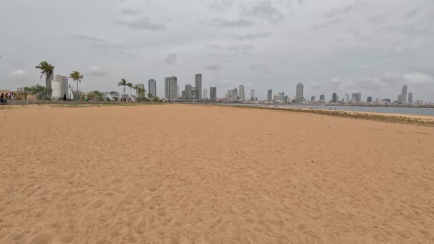 Evening Glow in Colombo City, Sri Lanka