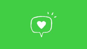 Animated social media icons on a green background. - Powered by Shutterstock - Get 15% off with code: PIKWIZARD15