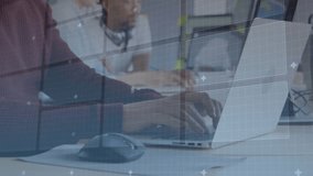 Two colleagues activating HUD technology overlays, typing and monitoring pulsing charts for metrics. Technology, data visualization, collaboration, innovation, modern, analytics, digital interface - Powered by Shutterstock - Get 15% off with code: PIKWIZARD15