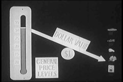 1950s - An educational film which shows the workings of an economy and the value of a dollar in 1958.