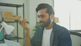 Business professional leverages AI powered assistant and big data analytics on smartphone to discuss strategic fintech consulting, financial planning and data-driven investment insights modern office - Powered by Shutterstock - Get 15% off with code: PIKWIZARD15