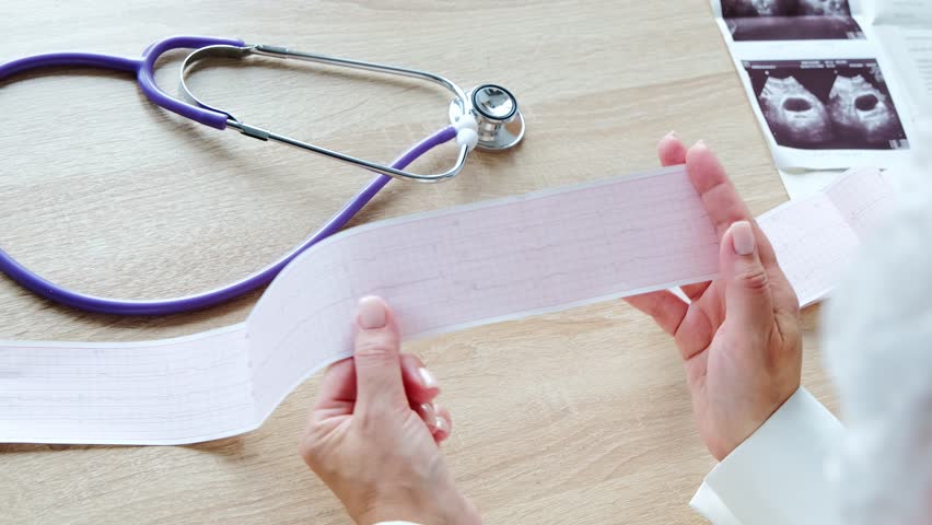 Monitoring and Assessing Patient Vital Signs through the Use of ECG and a Stethoscope - Powered by Shutterstock - Get 15% off with code: PIKWIZARD15