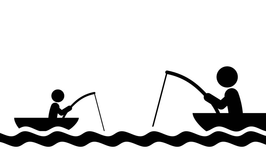 Two people sit side by side fishing on a boat, symbolizing companionship, shared hobbies, and bonding through outdoor activities on the water