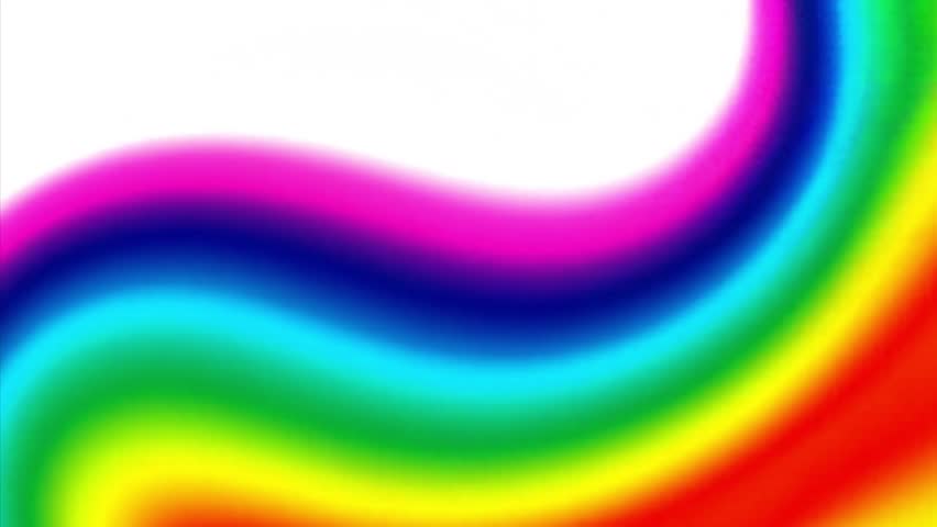 Vibrant waves of color flow smoothly across the screen, blending seamlessly from pink to deep blue