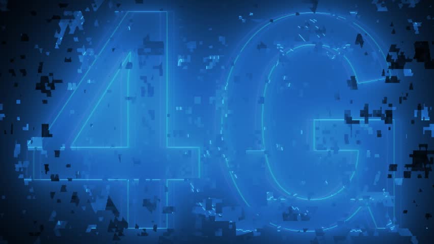 4G text neon glowing effect lines animation on black background. glowing neon text 4G WIFI wireless internet connection icon concept. Technology and network concept - Powered by Shutterstock - Get 15% off with code: PIKWIZARD15