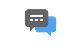 Messaging Bubble Icon for Text Conversations - Powered by Shutterstock - Get 15% off with code: PIKWIZARD15