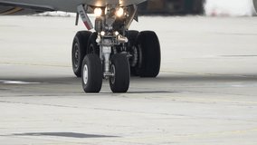 Preparing for takeoff as the airplane rolls towards the runway at the airport - Powered by Shutterstock - Get 15% off with code: PIKWIZARD15