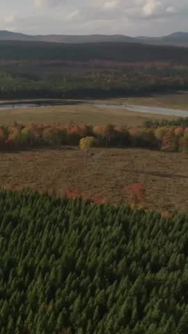 Drone footage of New England beautifully captures the region