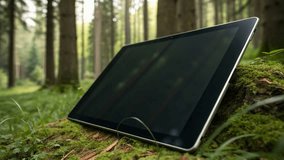 Futuristic digital tablet showing holographic maps and location tracking - Powered by Shutterstock - Get 15% off with code: PIKWIZARD15