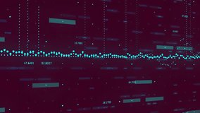 On start, turquoise points stretching, swirling nodes emerging, ribbon rising showing data growth. Abstract, digital, visualization, data, innovation, technology, analytics - Powered by Shutterstock - Get 15% off with code: PIKWIZARD15