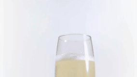 Hearts fading and drifting around champagne flute as strawberry plunging in, creating romantic mood. Romantic, celebration, elegance, sophistication, glamour, luxury, renewal - Powered by Shutterstock - Get 15% off with code: PIKWIZARD15