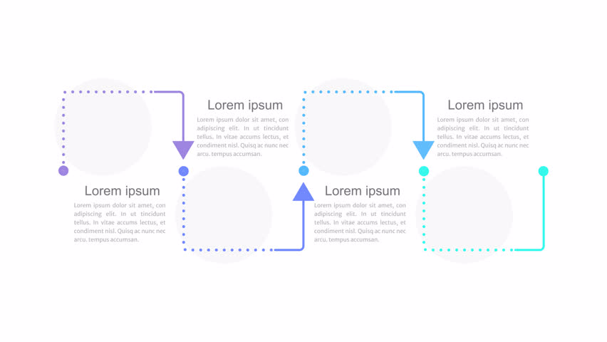 Engineering infographic square 4 steps template animation. Technology. Sequence options HD video. Animated blank diagram visualization. Process layout empty design element. Motion graphics