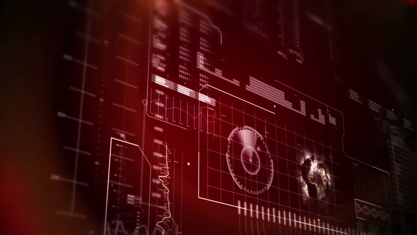 Dark red HUD grid starting user icons branching with linking lines showing global network. Futuristic, digital, connectivity, network, technology, interface, data visualization - Powered by Shutterstock - Get 15% off with code: PIKWIZARD15