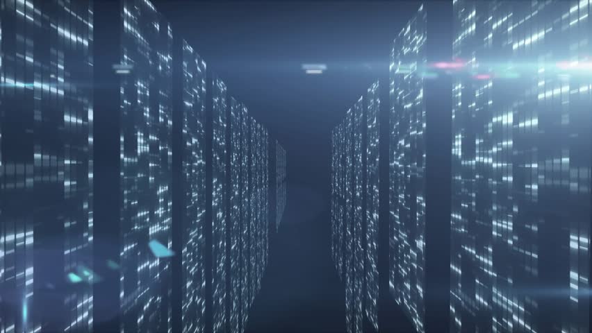 Holographic neon green stadium schematic appearing over data corridor as server racks lighting up. Cyberspace, biotechnology, innovation, digital infrastructure, futuristic, technology, data - Powered by Shutterstock - Get 15% off with code: PIKWIZARD15