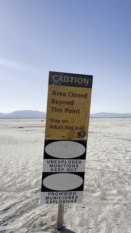 White sands national park, NM
September 24, 2025
Sign
