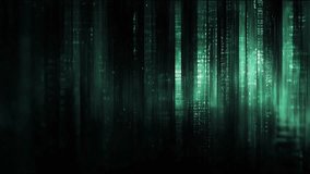 Futuristic digital data columns streaming downward. Abstract technology fast motion background - Powered by Shutterstock - Get 15% off with code: PIKWIZARD15