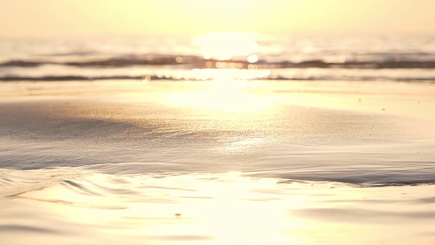 Sand beach close up, shallow dof