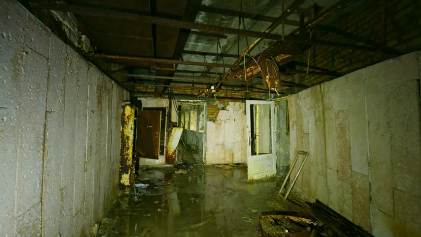 Eerie footage capturing the haunting beauty of the abandoned Lazurni swimming pool in Pripyat, Ukraine, within the Chernobyl Exclusion Zone. This once vibrant public facility now stands as a poignant