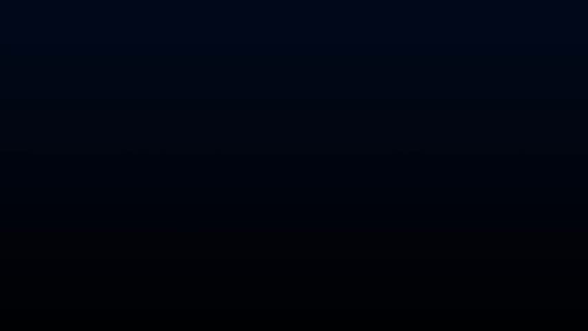 Glitch counting down 3 to 1 old text animation isolated on black background